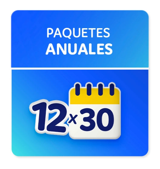 PAQUETES ANUALES
