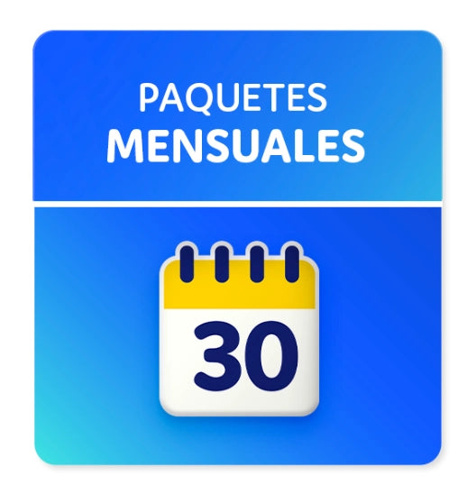 PAQUETES MENSUALES