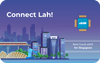 Telefonia Celular - 10 GB - 30 Days - Connect Lah! - Singapore
