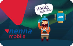 Telefonia Celular - 3 GB - 30 Days - Nenna Mobile - Iceland