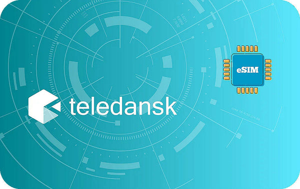 Telefonia Celular - 5 GB - 30 Days - Teledansk - Denmark