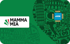 Telefonia Celular - 3 GB - 30 Days - Mamma Mia - Italy