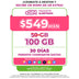 Promo Portabilidad Telefonía celular - 50GB - 30 días - eSIM QR - Ilimitado