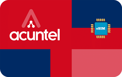 Telefonia Celular - 3 GB - 30 Days - Acuntel - Dominican Republic