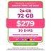 Promo Portabilidad Telefonía celular - 24GB - 30 días - Ilimitado