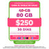 Promo Portabilidad Telefonía celular - 40GB – Ilimitado
