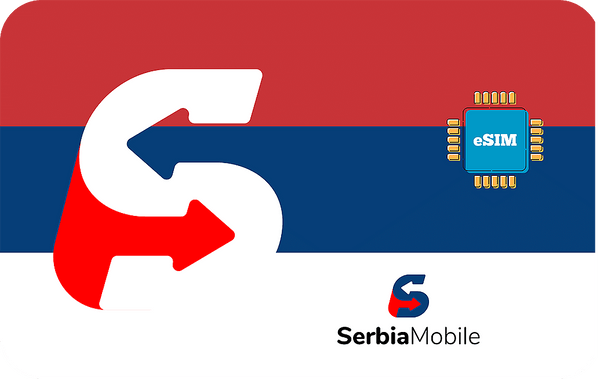 Telefonia Celular - 5 GB - 30 Days - Serbia Mobile - Serbia