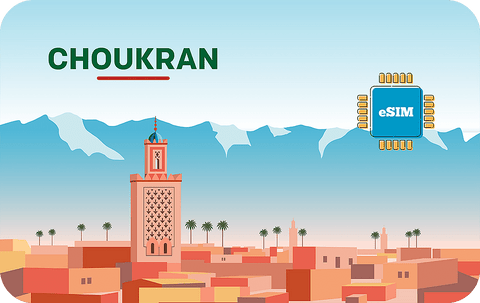 Telefonia Celular - 3 GB - 30 Days - Choukran - Morocco