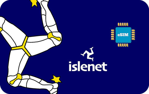 Telefonia Celular - 2 GB - 15 Days - Islenet - Isle of Man