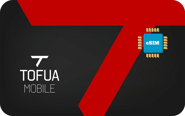 Telefonia Celular - 5 GB - 30 Days - Tofua Mobile - Tonga