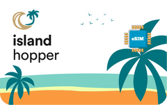 Telefonia Celular - 3 GB - 30 Days - Island Hopper - Caribbean Islands