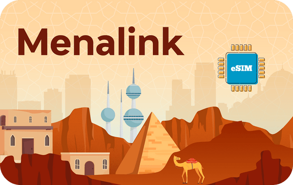 Telefonia Celular - 2 GB - 15 Days - Menalink - Middle East and North Africa