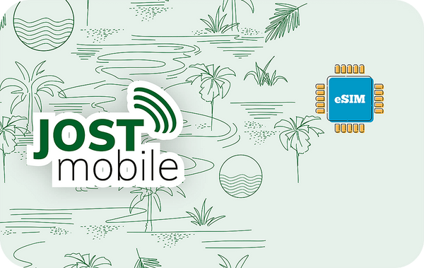 Telefonia Celular - 5 GB - 30 Days - Jost Mobile - British Virgin Islands