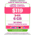 Promo Portabilidad Telefonía celular - 2GB - 30 días - eSIM QR - Ilimitado
